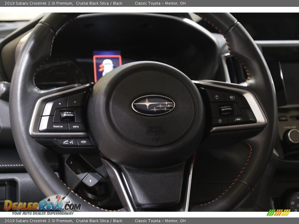 2019 Subaru Crosstrek 2.0i Premium Crystal Black Silica / Black Photo #7