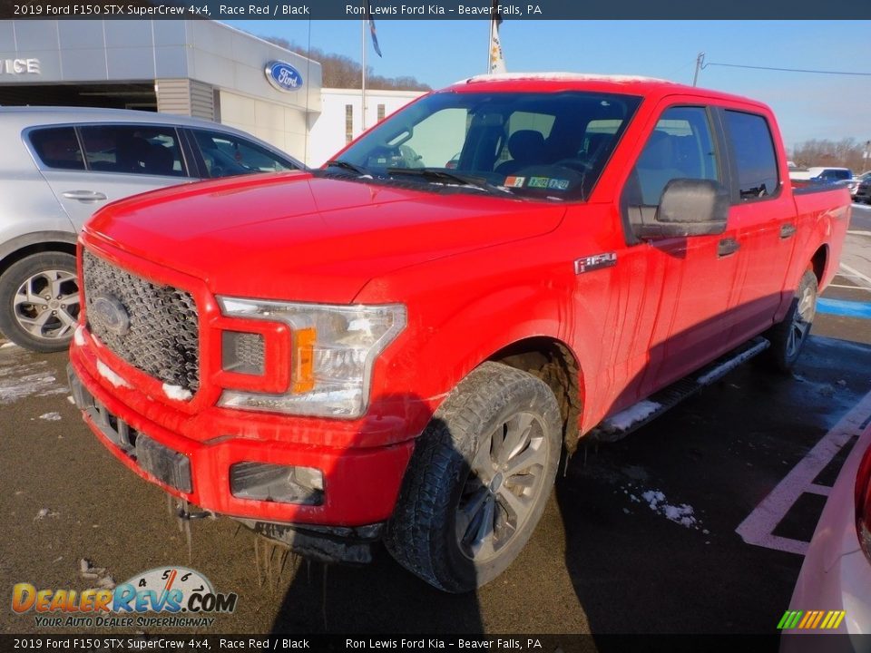 2019 Ford F150 STX SuperCrew 4x4 Race Red / Black Photo #5