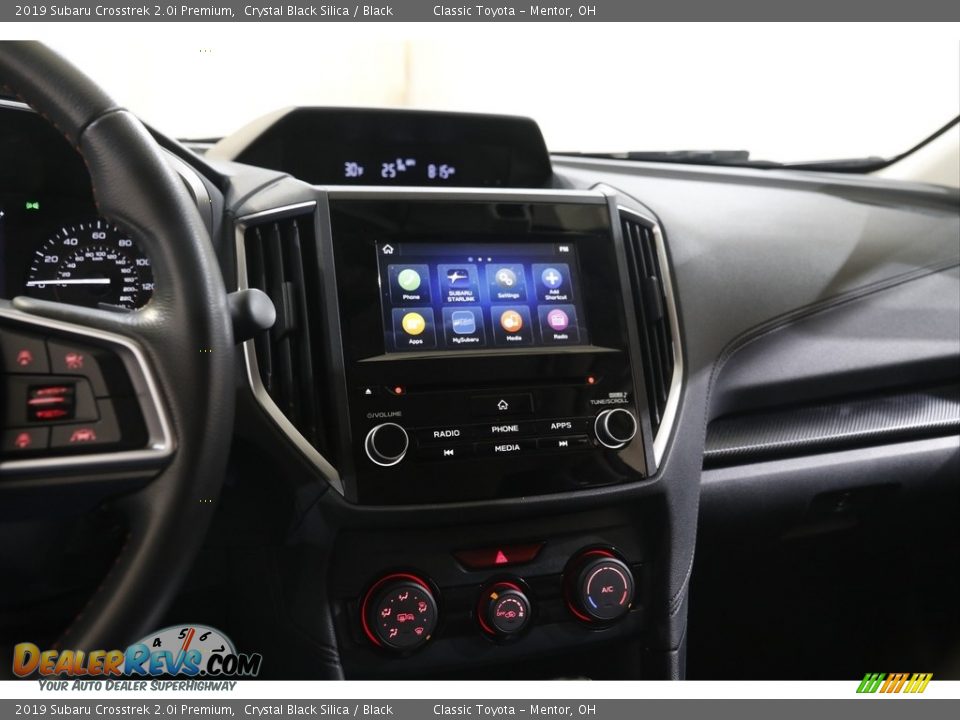 2019 Subaru Crosstrek 2.0i Premium Crystal Black Silica / Black Photo #9
