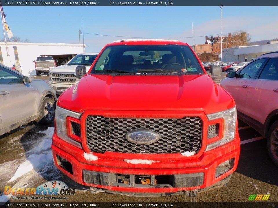 2019 Ford F150 STX SuperCrew 4x4 Race Red / Black Photo #6