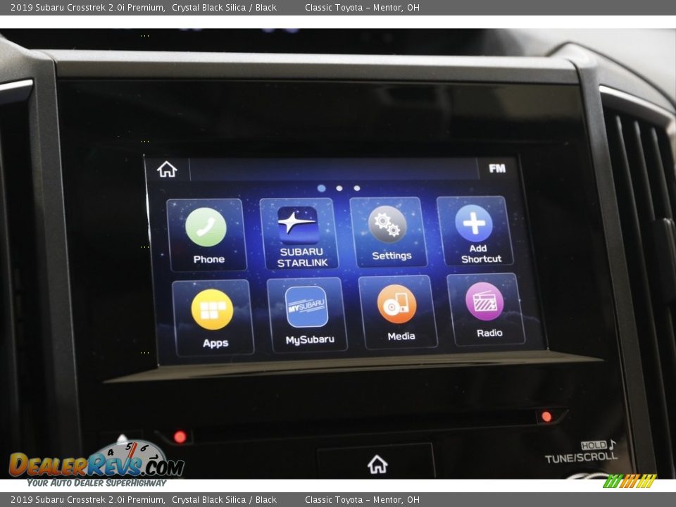 2019 Subaru Crosstrek 2.0i Premium Crystal Black Silica / Black Photo #11