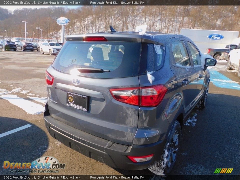 2021 Ford EcoSport S Smoke Metallic / Ebony Black Photo #2