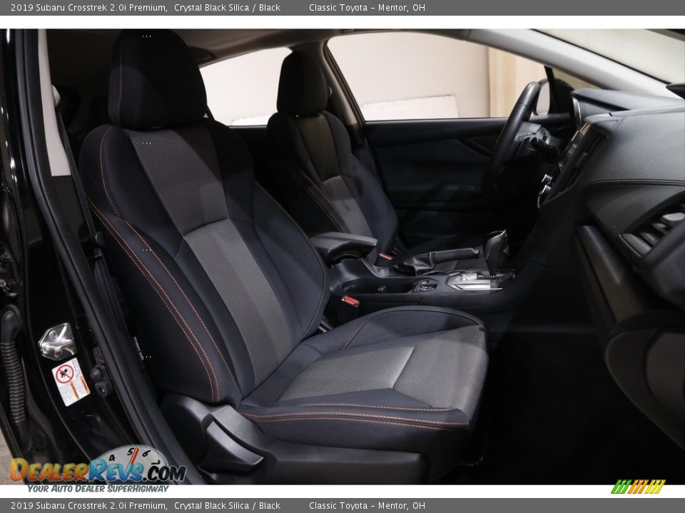 2019 Subaru Crosstrek 2.0i Premium Crystal Black Silica / Black Photo #16