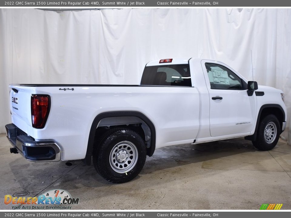 2022 GMC Sierra 1500 Limited Pro Regular Cab 4WD Summit White / Jet Black Photo #2