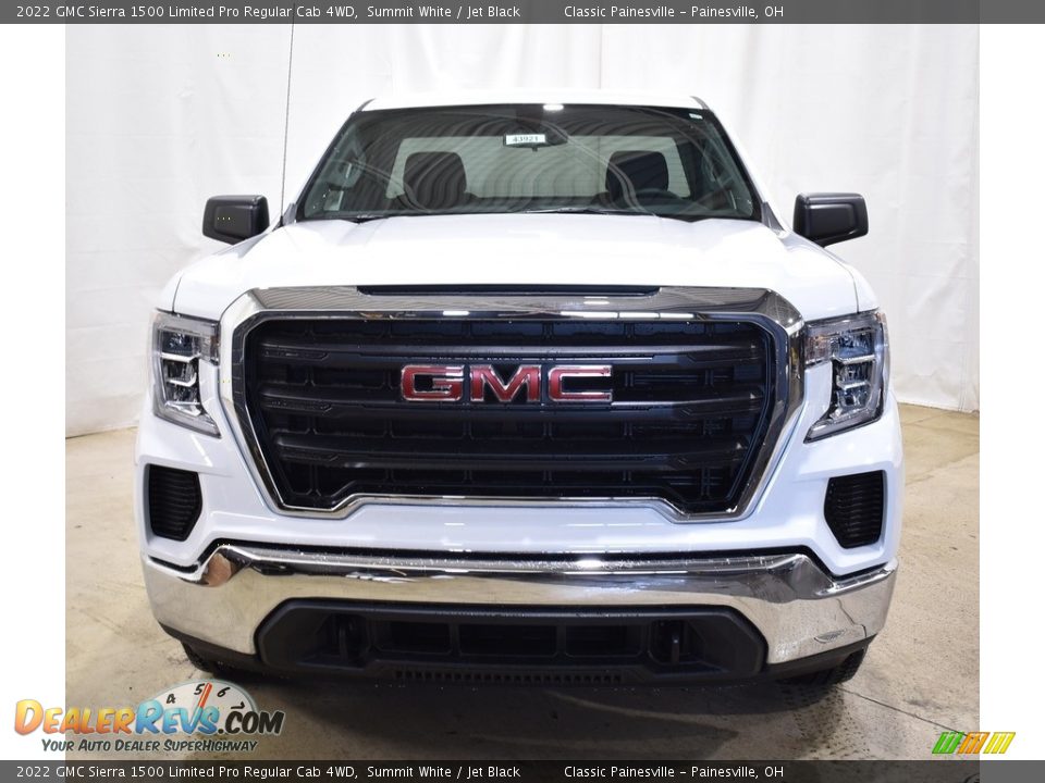 2022 GMC Sierra 1500 Limited Pro Regular Cab 4WD Summit White / Jet Black Photo #4