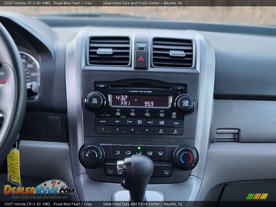 2007 Honda CR-V EX 4WD Royal Blue Pearl / Gray Photo #23