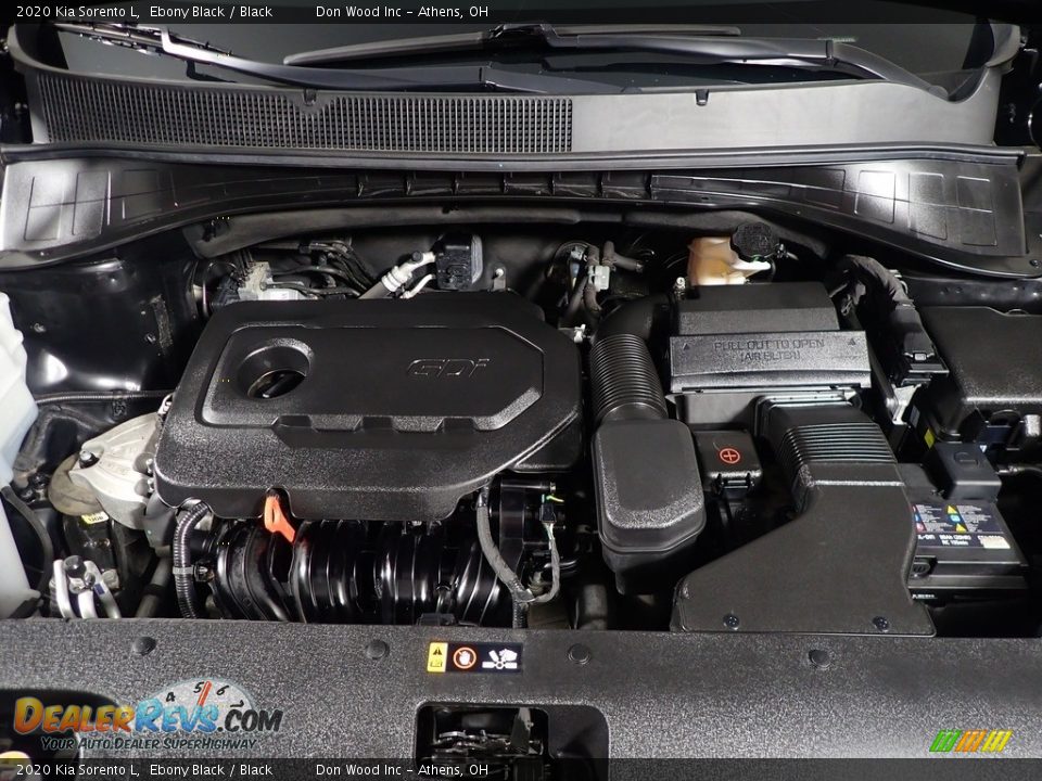 2020 Kia Sorento L Ebony Black / Black Photo #7