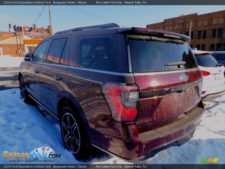 2020 Ford Expedition Limited 4x4 Burgundy Velvet / Ebony Photo #3