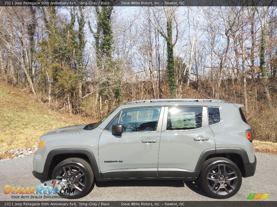 2021 Jeep Renegade 80th Annivesary 4x4 Sting-Gray / Black Photo #1