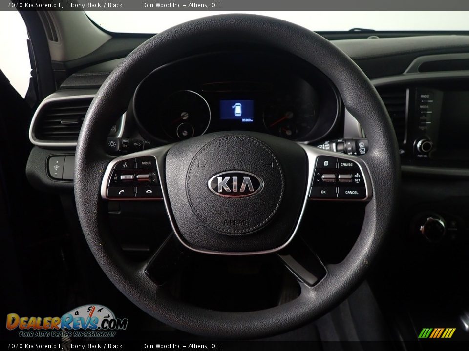 2020 Kia Sorento L Ebony Black / Black Photo #27