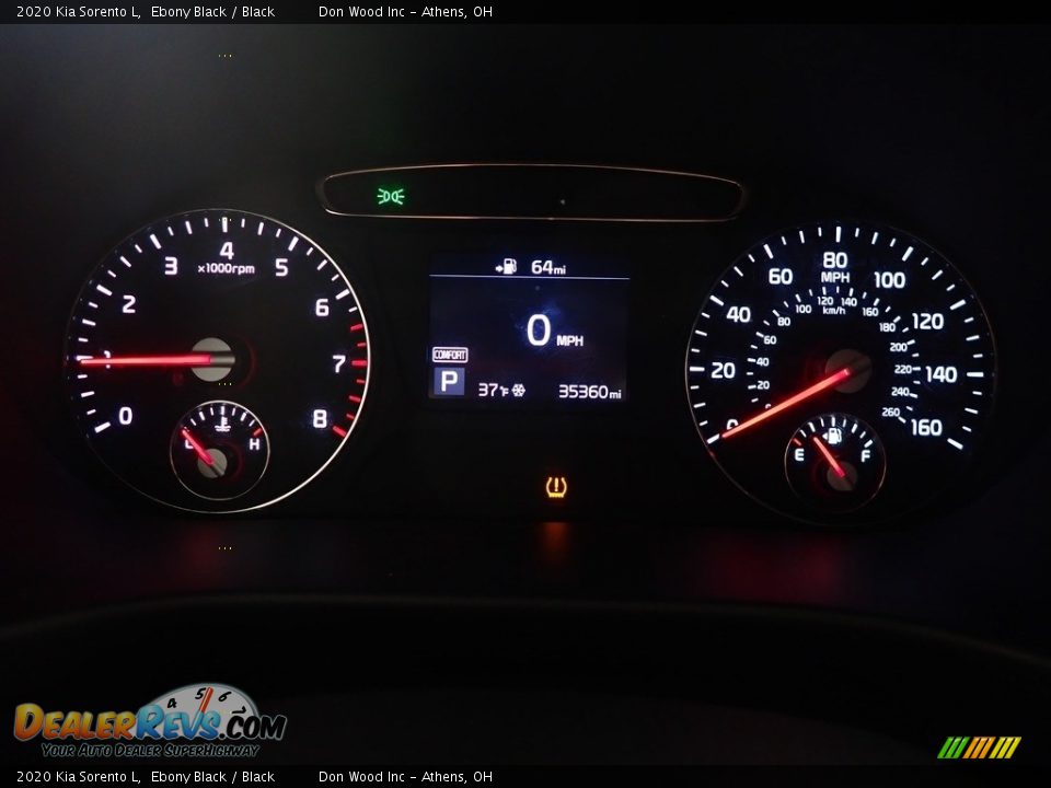 2020 Kia Sorento L Ebony Black / Black Photo #28