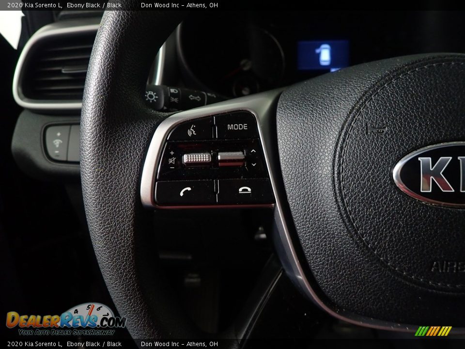 2020 Kia Sorento L Ebony Black / Black Photo #29