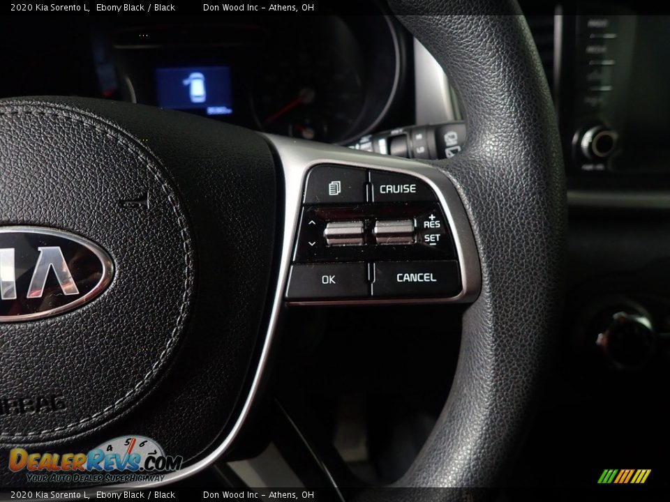 2020 Kia Sorento L Ebony Black / Black Photo #30