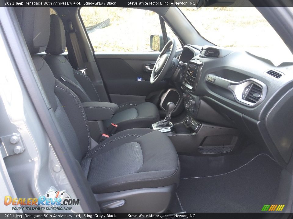 2021 Jeep Renegade 80th Annivesary 4x4 Sting-Gray / Black Photo #13