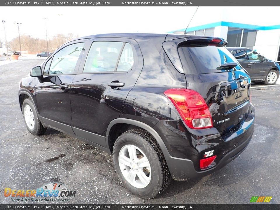 2020 Chevrolet Trax LS AWD Mosaic Black Metallic / Jet Black Photo #4