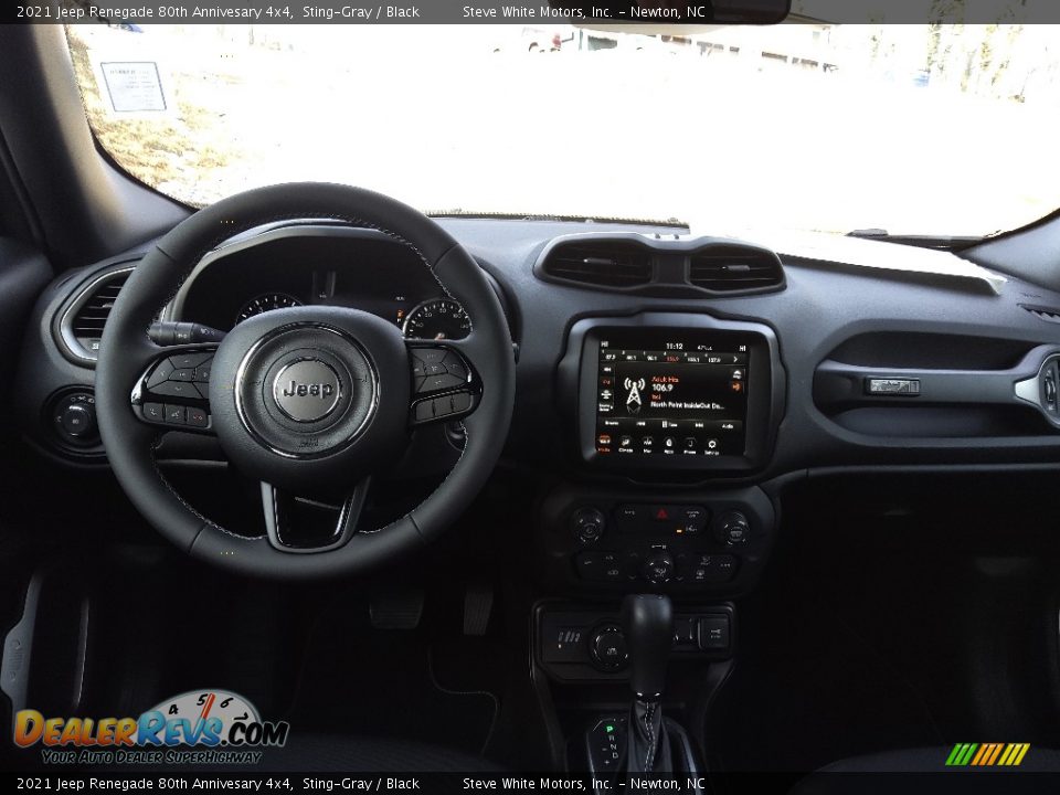 2021 Jeep Renegade 80th Annivesary 4x4 Sting-Gray / Black Photo #17