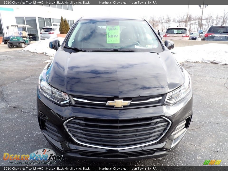 2020 Chevrolet Trax LS AWD Mosaic Black Metallic / Jet Black Photo #13