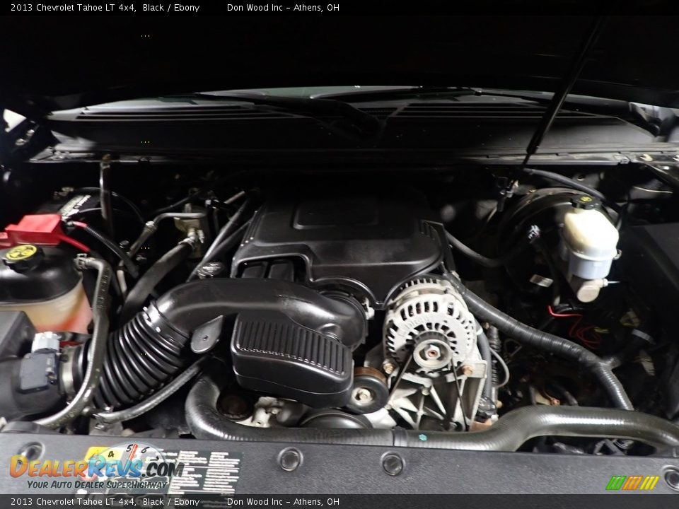 2013 Chevrolet Tahoe LT 4x4 Black / Ebony Photo #7