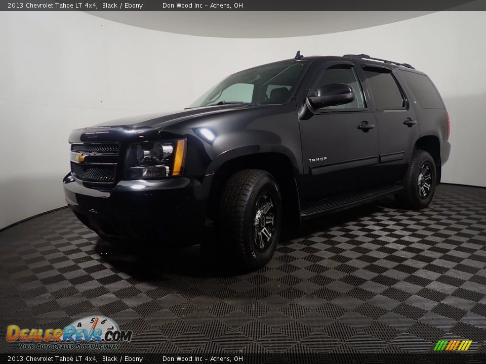 2013 Chevrolet Tahoe LT 4x4 Black / Ebony Photo #8