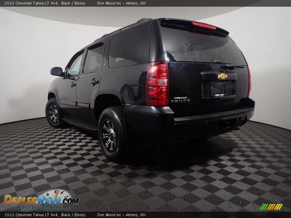 2013 Chevrolet Tahoe LT 4x4 Black / Ebony Photo #11