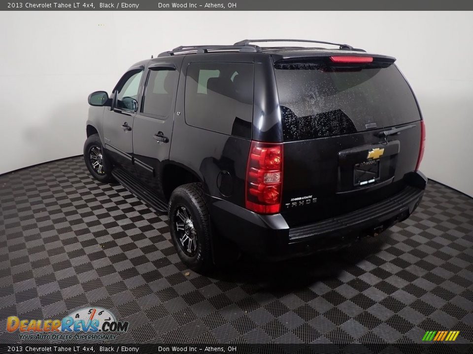 2013 Chevrolet Tahoe LT 4x4 Black / Ebony Photo #12