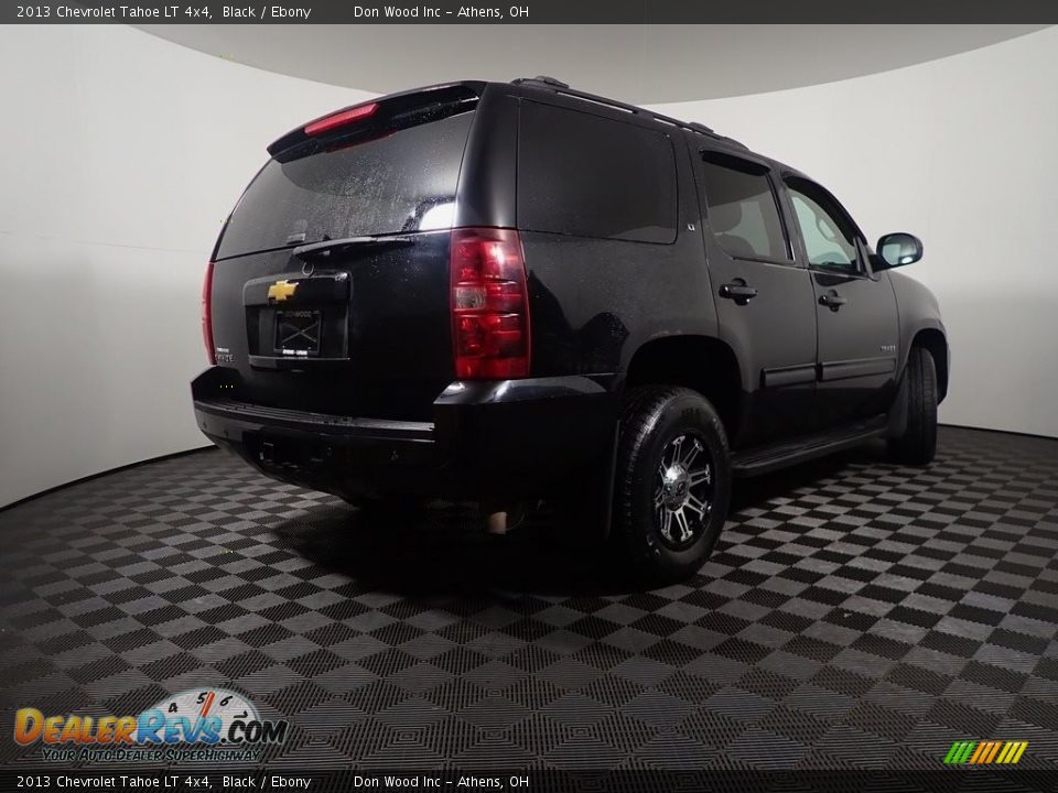 2013 Chevrolet Tahoe LT 4x4 Black / Ebony Photo #14