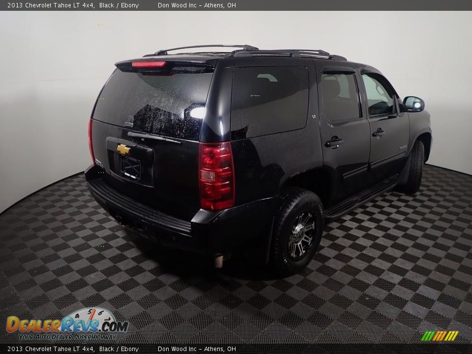 2013 Chevrolet Tahoe LT 4x4 Black / Ebony Photo #15