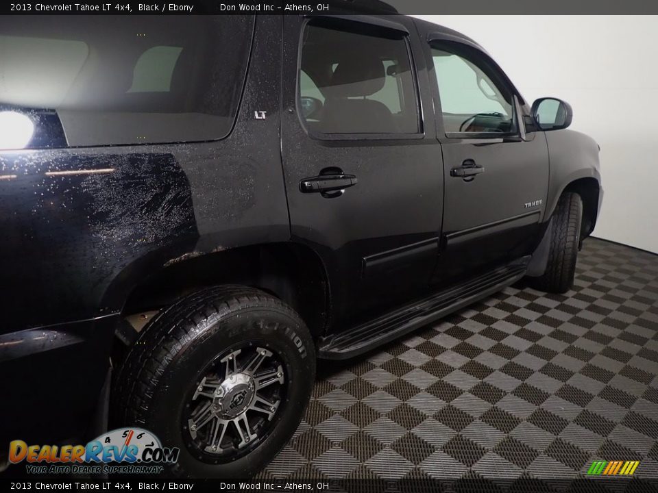 2013 Chevrolet Tahoe LT 4x4 Black / Ebony Photo #17