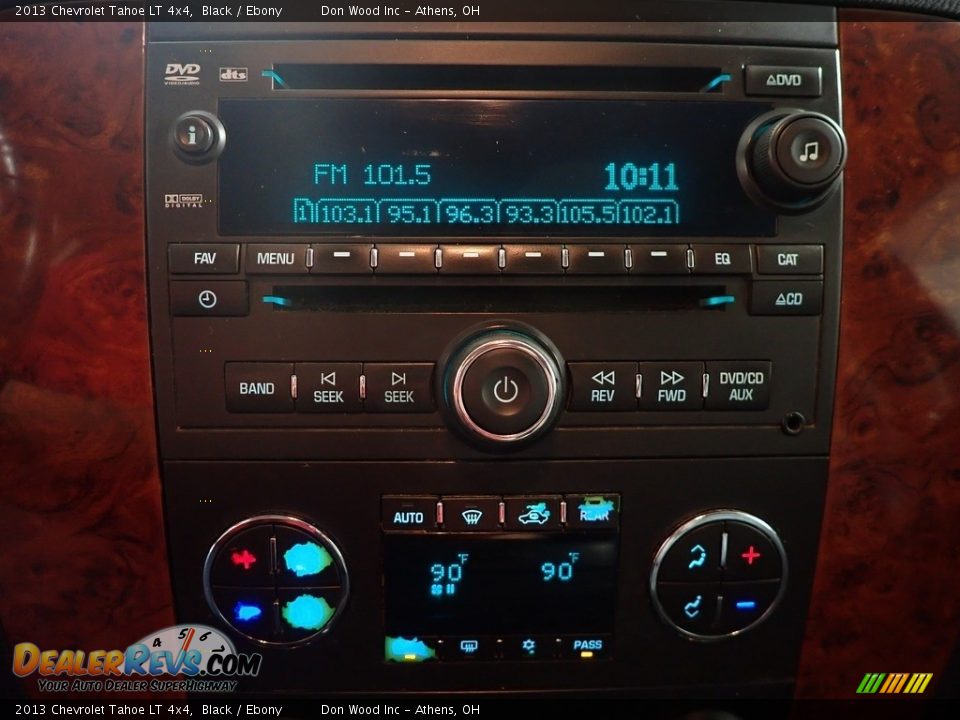 2013 Chevrolet Tahoe LT 4x4 Black / Ebony Photo #24