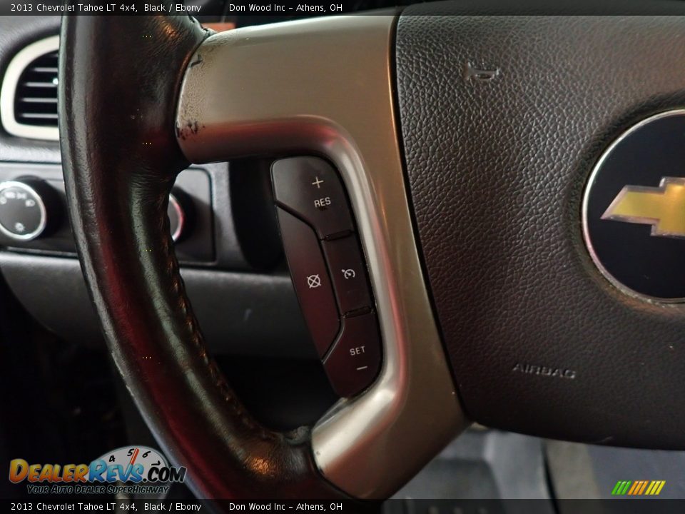2013 Chevrolet Tahoe LT 4x4 Black / Ebony Photo #27