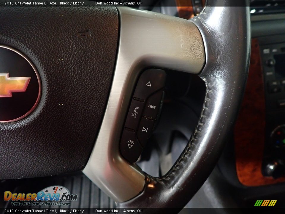 2013 Chevrolet Tahoe LT 4x4 Black / Ebony Photo #28
