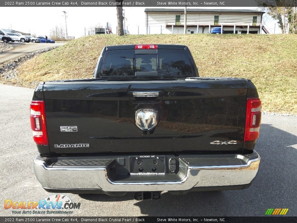 2022 Ram 2500 Laramie Crew Cab 4x4 Diamond Black Crystal Pearl / Black Photo #8