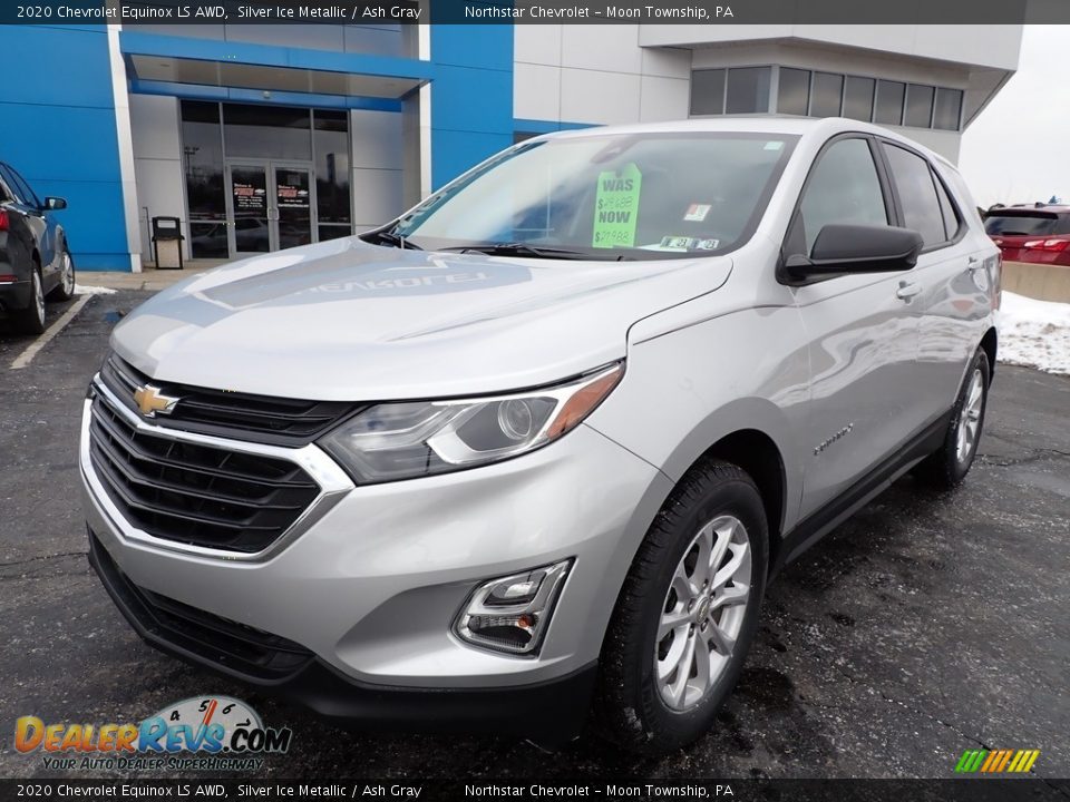 2020 Chevrolet Equinox LS AWD Silver Ice Metallic / Ash Gray Photo #2