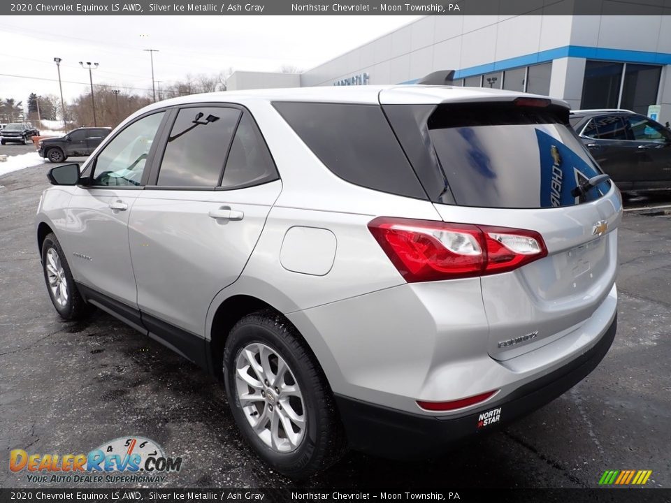 2020 Chevrolet Equinox LS AWD Silver Ice Metallic / Ash Gray Photo #4