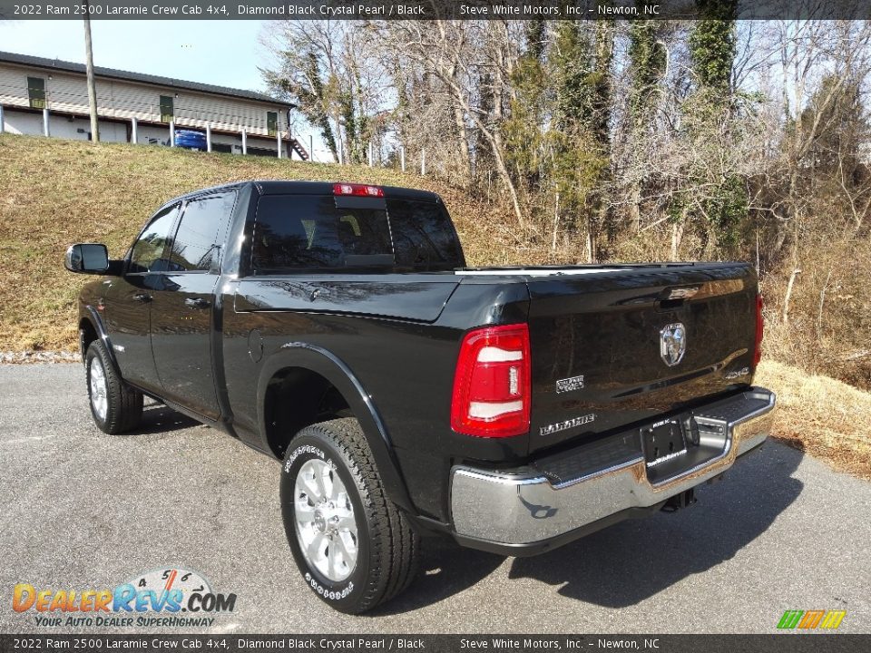 2022 Ram 2500 Laramie Crew Cab 4x4 Diamond Black Crystal Pearl / Black Photo #10