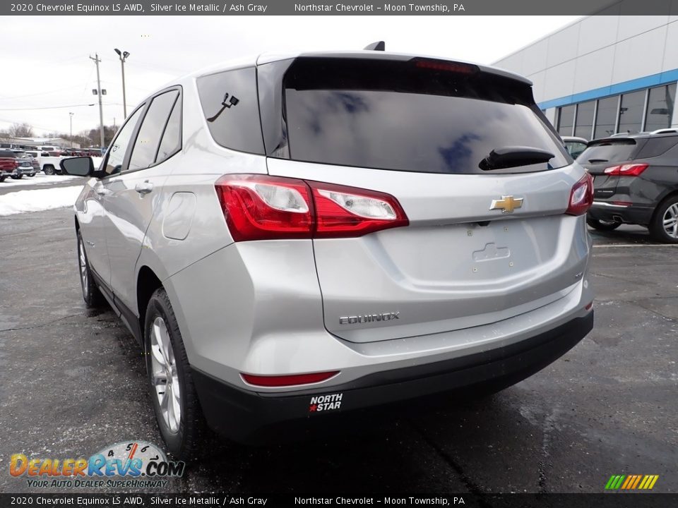 2020 Chevrolet Equinox LS AWD Silver Ice Metallic / Ash Gray Photo #5