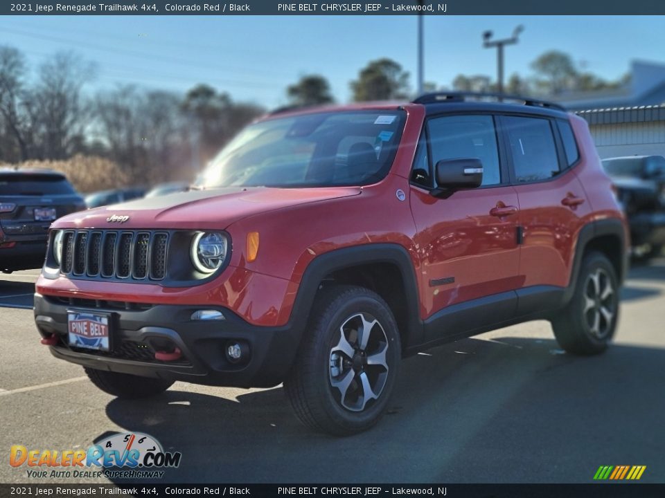 2021 Jeep Renegade Trailhawk 4x4 Colorado Red / Black Photo #1