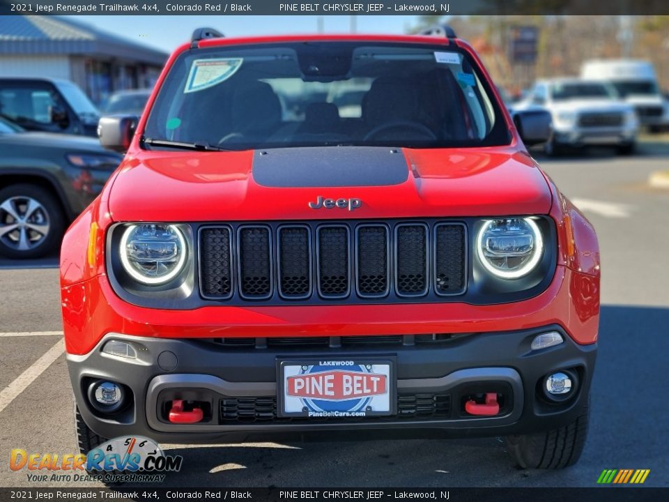 2021 Jeep Renegade Trailhawk 4x4 Colorado Red / Black Photo #2