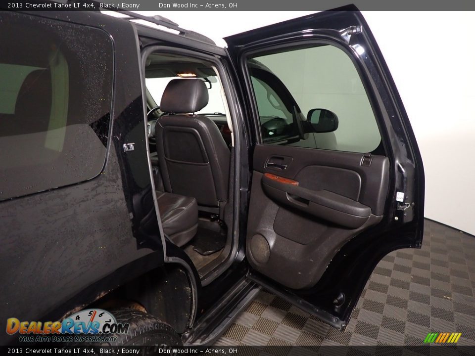 2013 Chevrolet Tahoe LT 4x4 Black / Ebony Photo #34