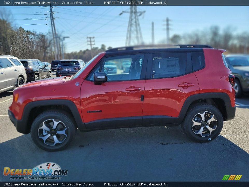 2021 Jeep Renegade Trailhawk 4x4 Colorado Red / Black Photo #3