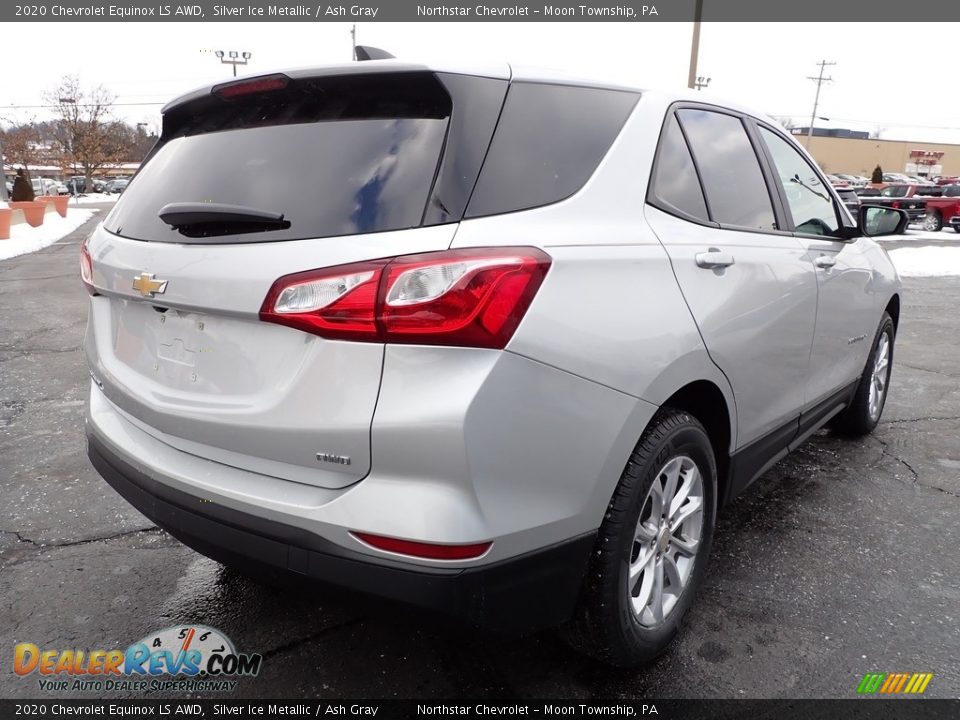 2020 Chevrolet Equinox LS AWD Silver Ice Metallic / Ash Gray Photo #8