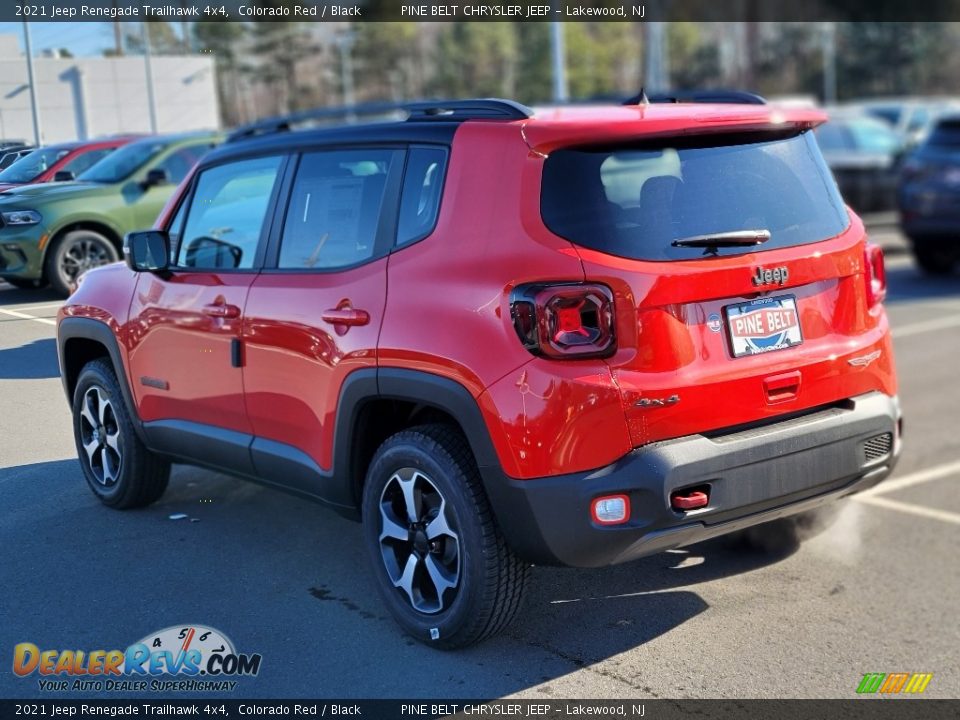 2021 Jeep Renegade Trailhawk 4x4 Colorado Red / Black Photo #4