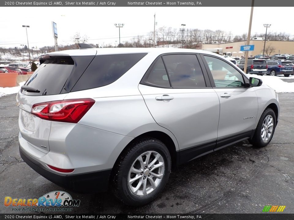 2020 Chevrolet Equinox LS AWD Silver Ice Metallic / Ash Gray Photo #9