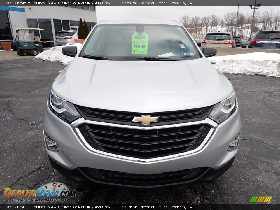 2020 Chevrolet Equinox LS AWD Silver Ice Metallic / Ash Gray Photo #13