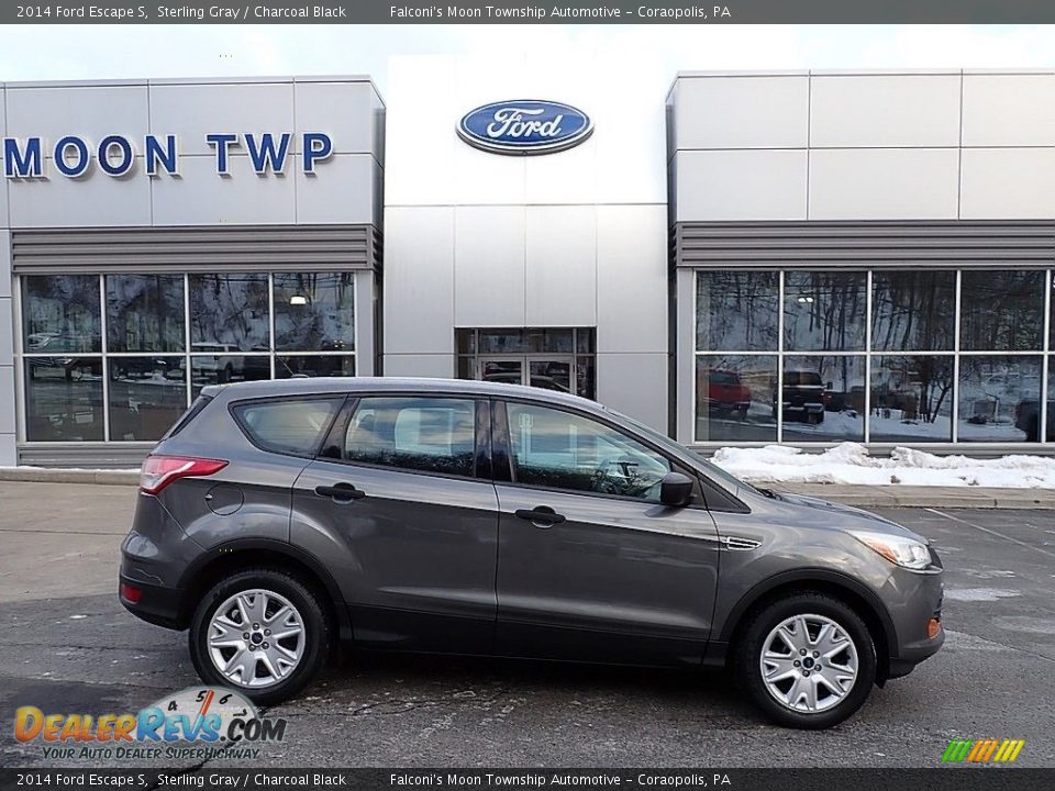 2014 Ford Escape S Sterling Gray / Charcoal Black Photo #1