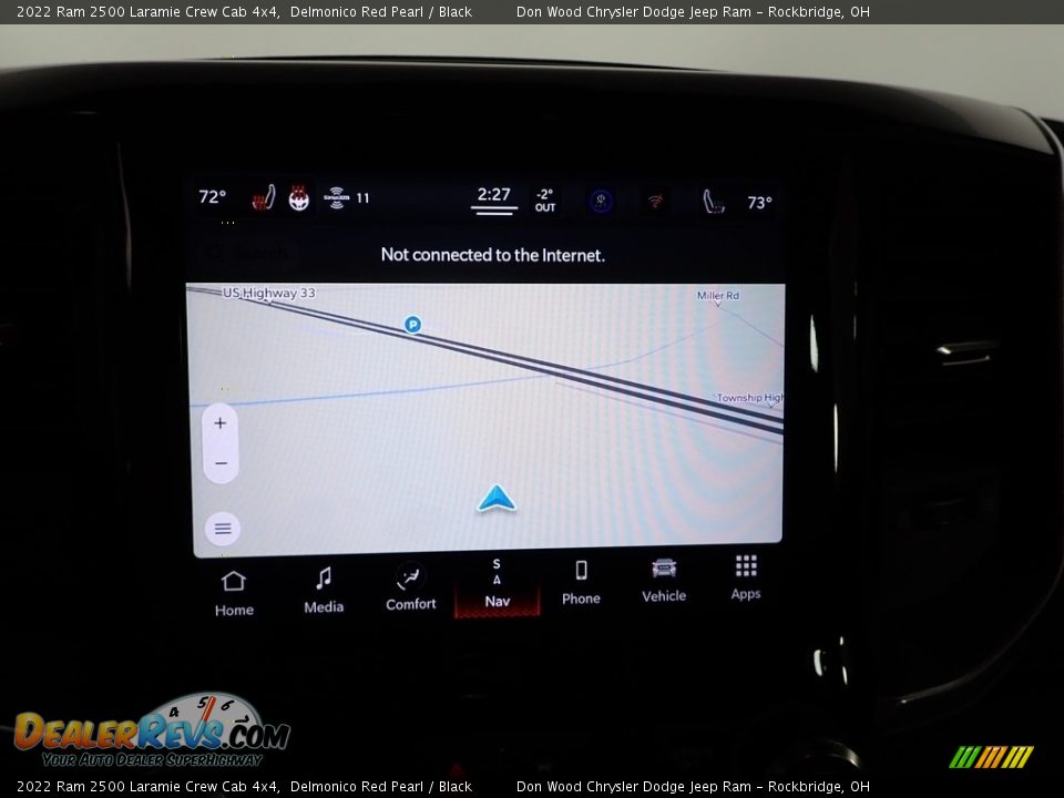 2022 Ram 2500 Laramie Crew Cab 4x4 Delmonico Red Pearl / Black Photo #4