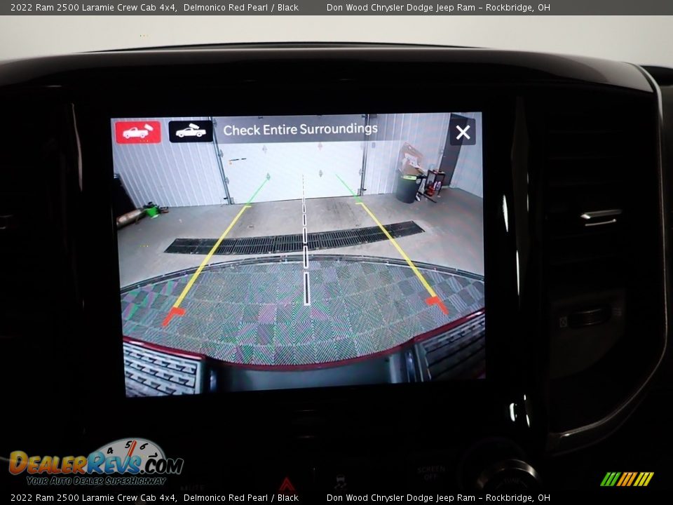 2022 Ram 2500 Laramie Crew Cab 4x4 Delmonico Red Pearl / Black Photo #5