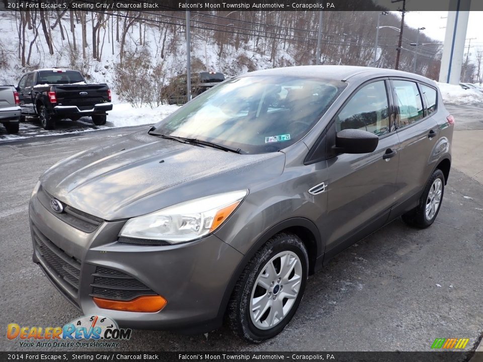 2014 Ford Escape S Sterling Gray / Charcoal Black Photo #7