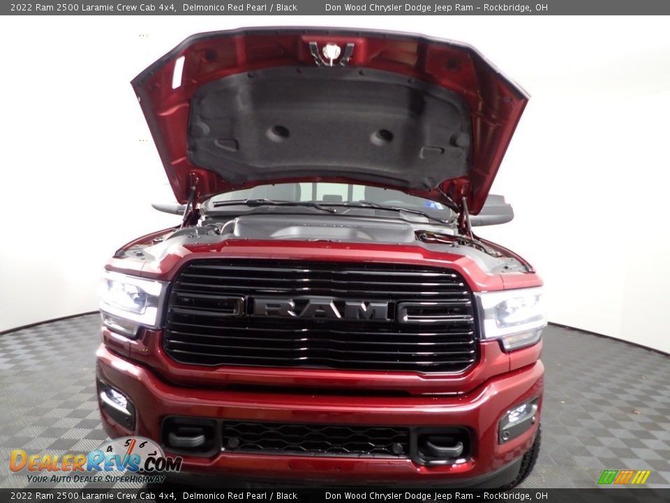 2022 Ram 2500 Laramie Crew Cab 4x4 Delmonico Red Pearl / Black Photo #7