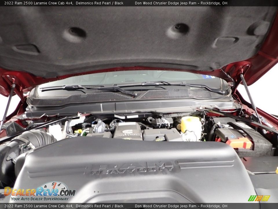 2022 Ram 2500 Laramie Crew Cab 4x4 Delmonico Red Pearl / Black Photo #8